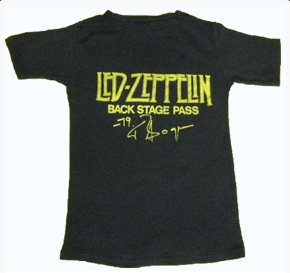 Led Zeppelin 1979 Backstage Pass T-Shirt