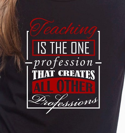 Ten Great T-Shirts For Teachers To Show Their Class |The BlueCotton Blog