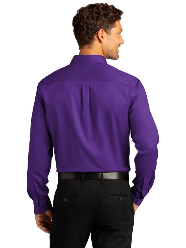 Port Authority ® Ladies Long Sleeve SuperPro React Twill Shirt
