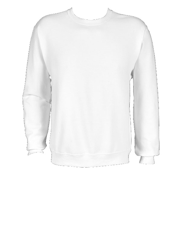 Jerzees NuBlend Crewneck Sweatshirt - White (XL)