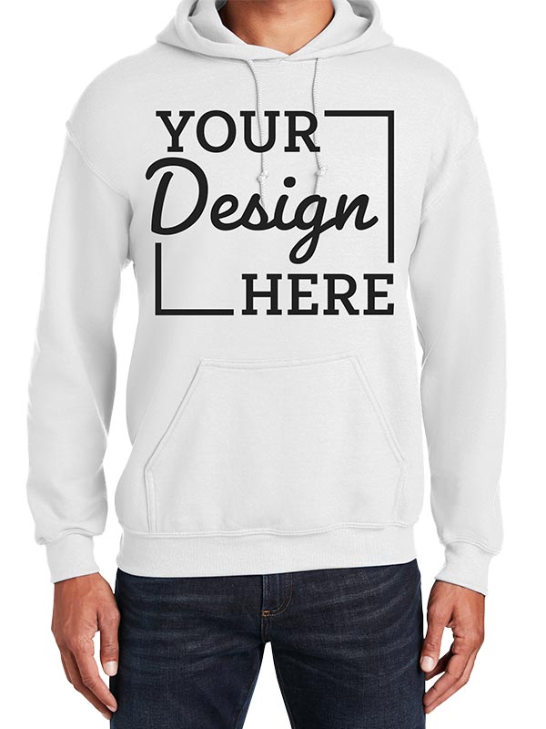 Custom hooded sweatshirt, Gildan® DryBlend™ Hooded Sweatshirt