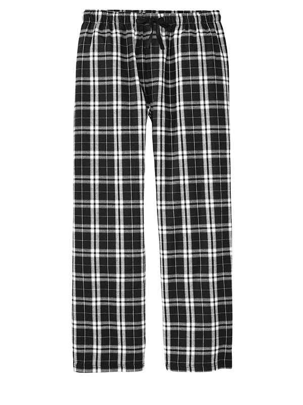 District Young Mens Flannel Custom Plaid Pants