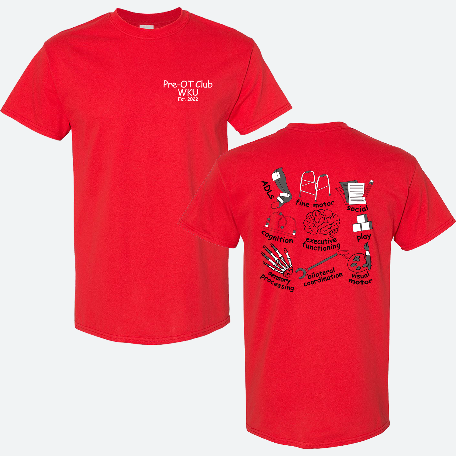 WKU Pre-OT Club T-Shirts