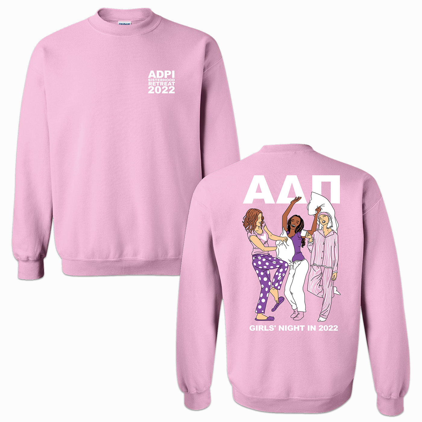 ADPi Sisterhood Retreat 2022 Sweatshirts