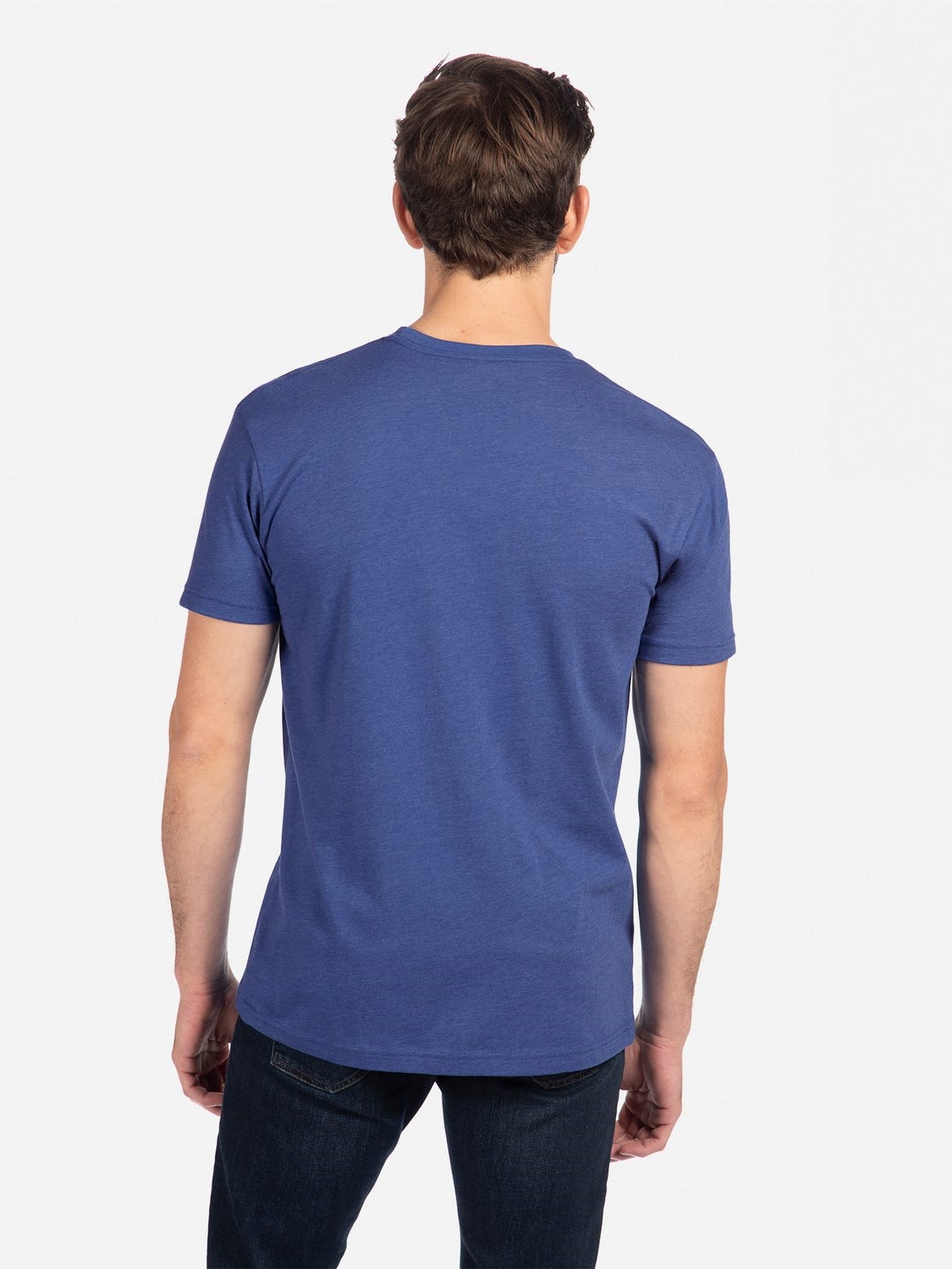 Custom Next Blend T-Shirts, BlueCotton CVC | Cotton Level