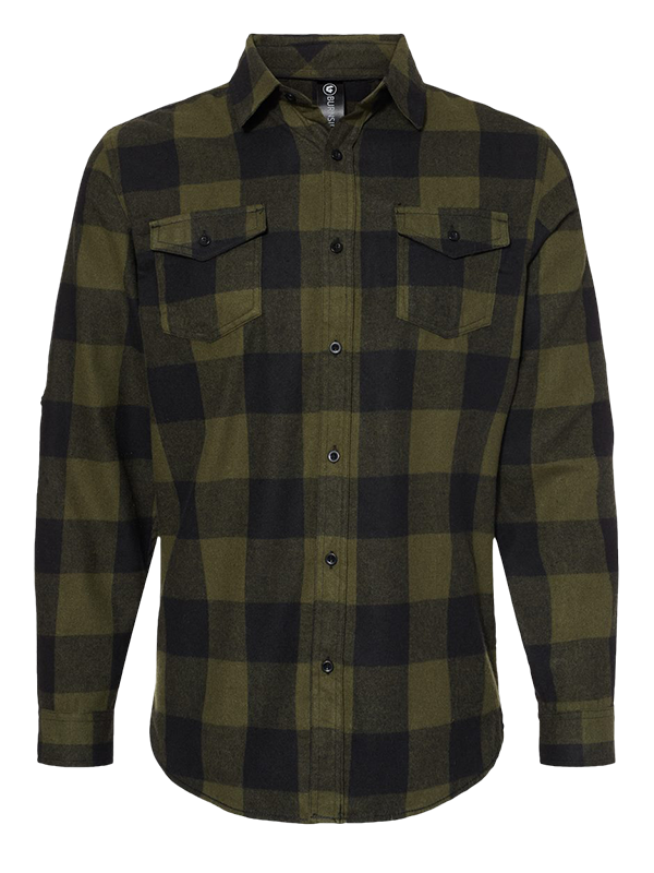 8210 Burnside Yarn-Dyed Long Sleeve Flannel Shirt