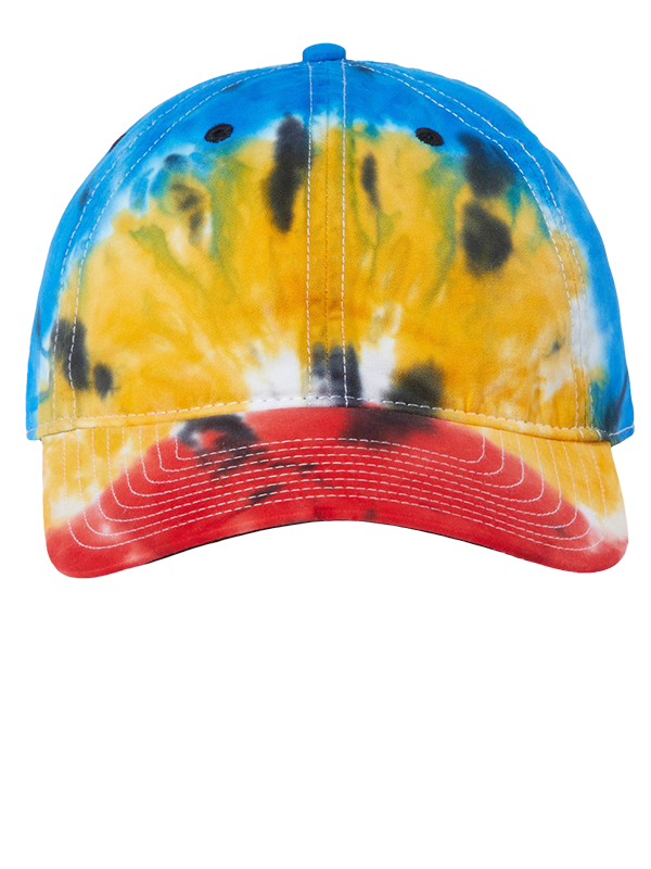 GB482 The Game Asbury Tie-Dyed Twill Cap