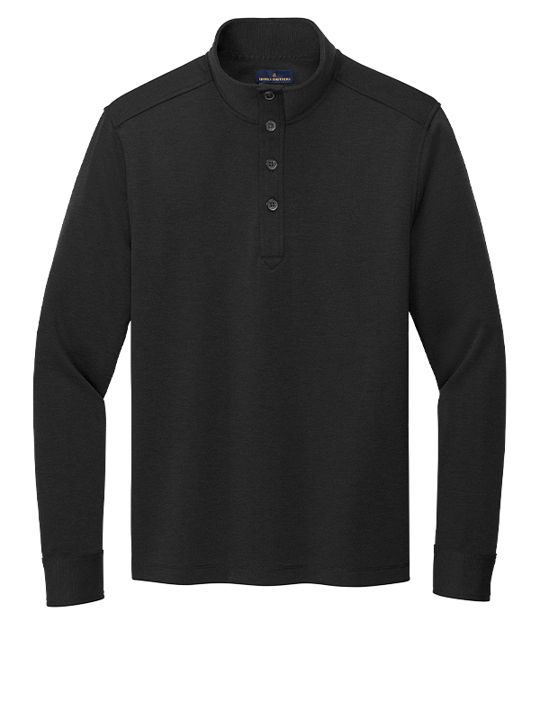 BB18202 Brooks Brothers® Mid-Layer Stretch 1/2-Button