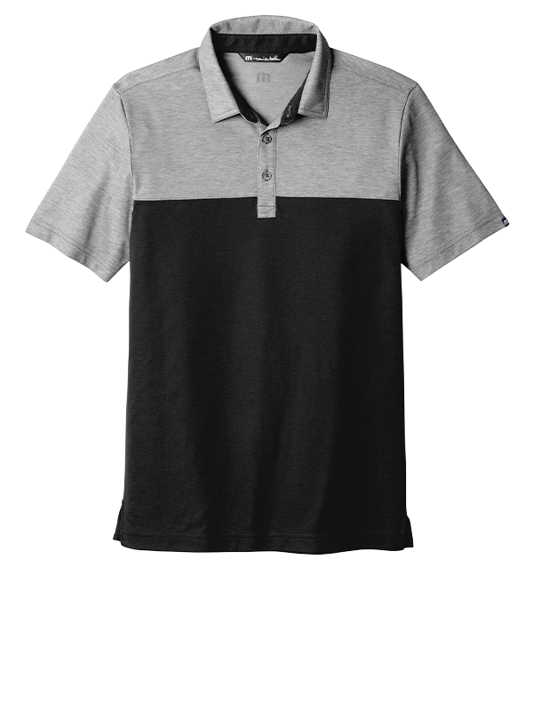 TM1MU414 TravisMathew Oceanside Blocked Polo