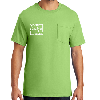 Custom Pocket T-Shirts  Custom Logo Pocket Shirts
