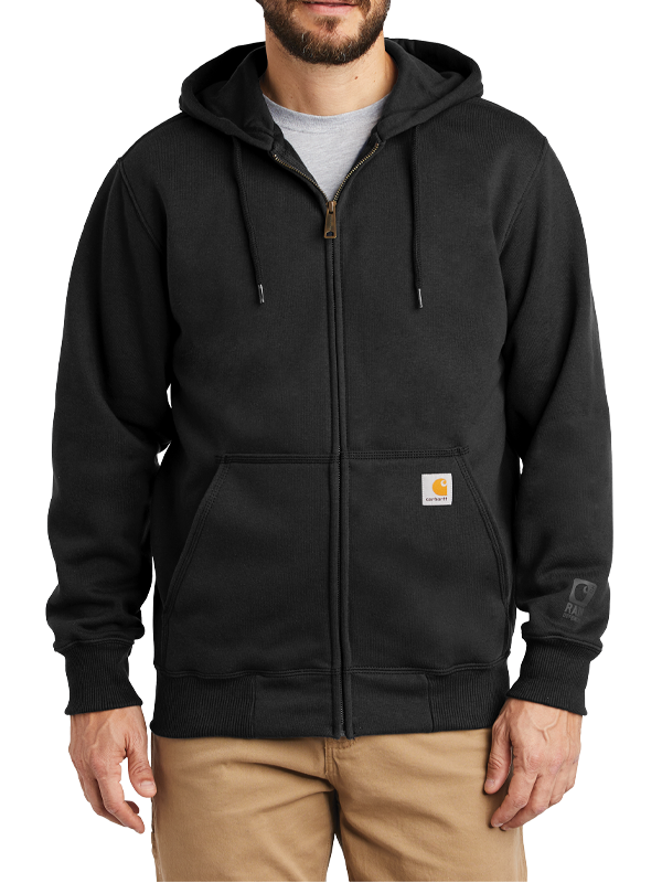 CT100614 Carhartt Rain Defender Paxton Heavyweight Hooded Zip-Front Sweatshirt