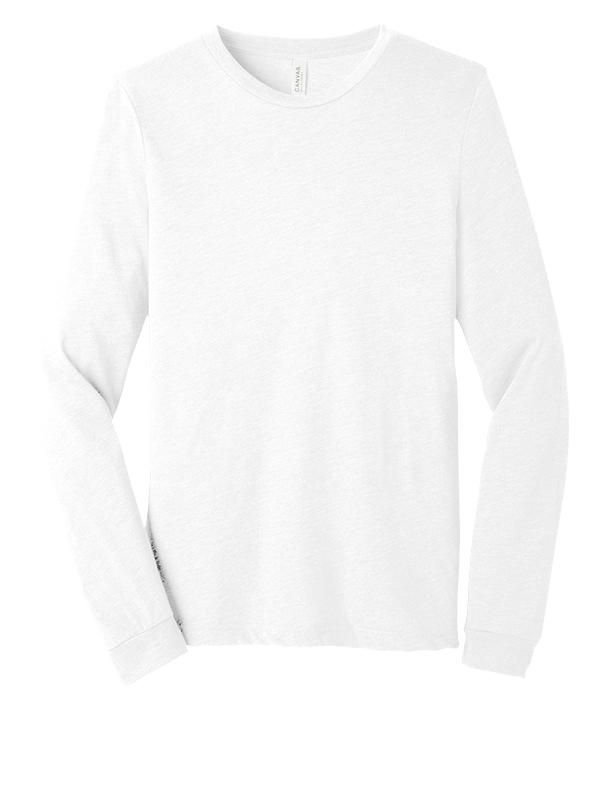 3513 Bella + Canvas Unisex Triblend Long Sleeve Tee