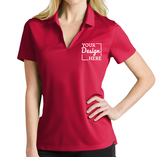 Polo Shirts:  NKDC1991 Nike Women's Dri-FIT Micro Pique 2.0 Polo