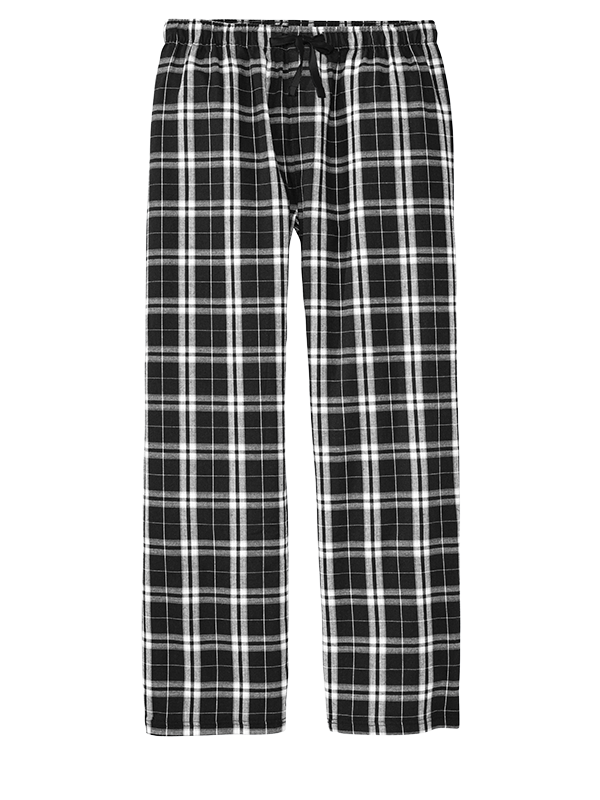 DT1800 District Young Mens Flannel Plaid Pant