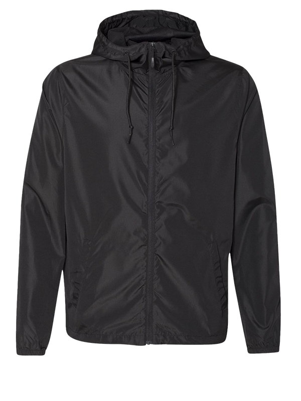 EXP54LWZ Independent Trading Co. Unisex Lightweight Windbreaker Full-Zip Jacket