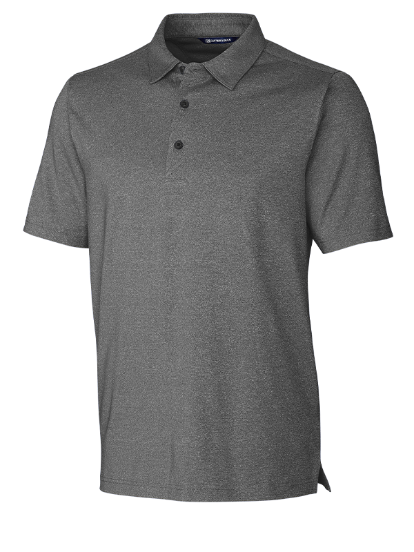 MCK01050 Cutter & Buck Forge Heathered Stretch Mens Polo