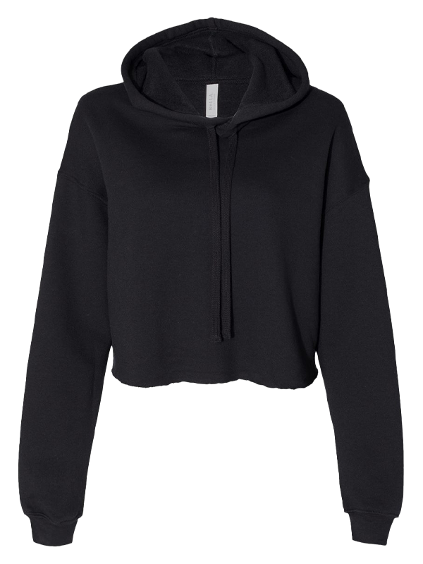 7502 Bella + Canvas Women's Cropped Fleece Hoodie