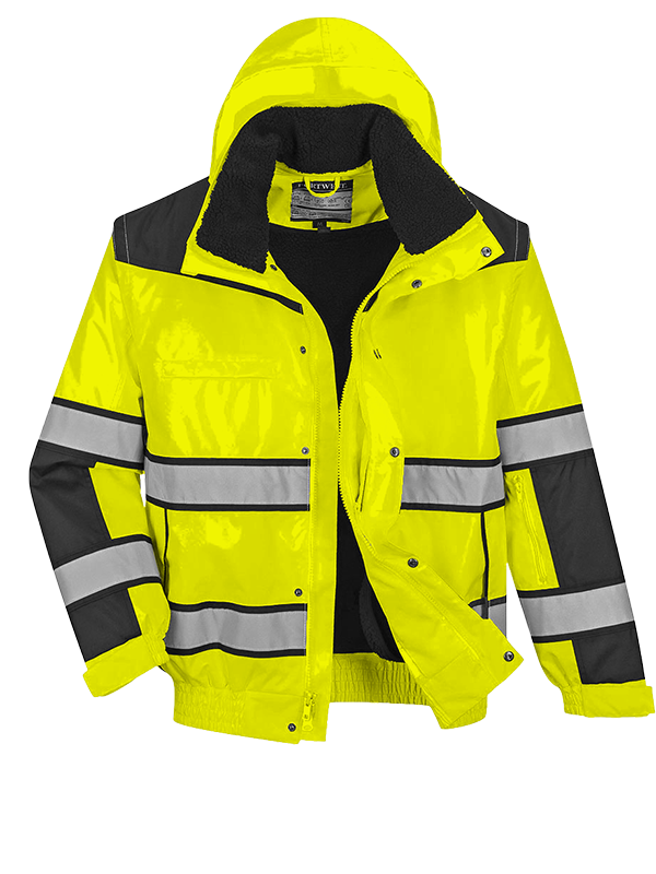 UC466 Portwest Hi-Vis Classic Bomber Jacket