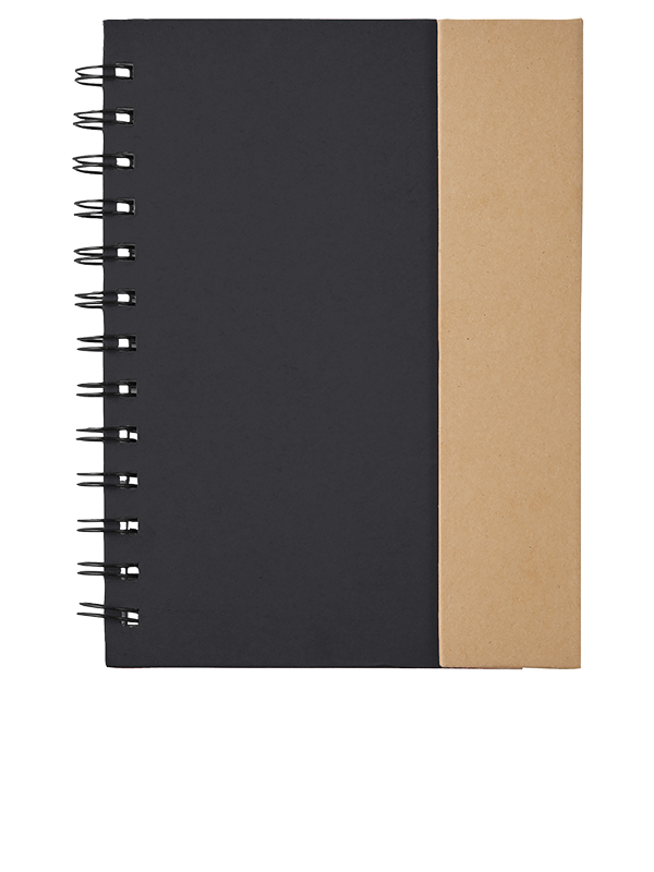 1409 Eco Magnetic Notebook with Sticky Notes & Pen