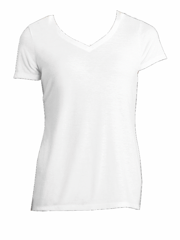 DM1350L District Women's Perfect Tri-Blend V-Neck Tee