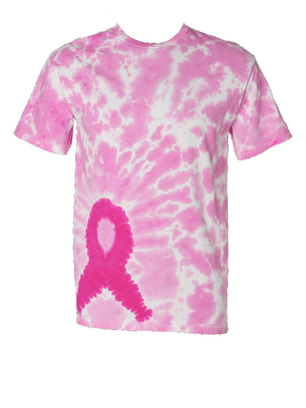 200AR Tie-Dyed Awareness Ribbon Tee